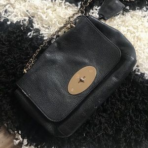 COPY - Mulberry small Black Glossy Goat Lily bag!